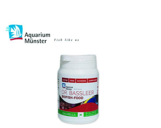 Dr. Nourriture biologique pour poissons Bassleer CHLORELLA M 60gr.