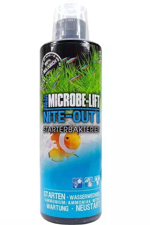 Microbe-Lift Nite-Out II - 236 ml - bactéries de démarrage